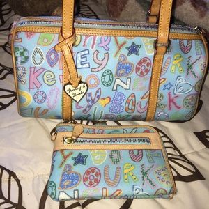 dooney & bourke bag & wallet